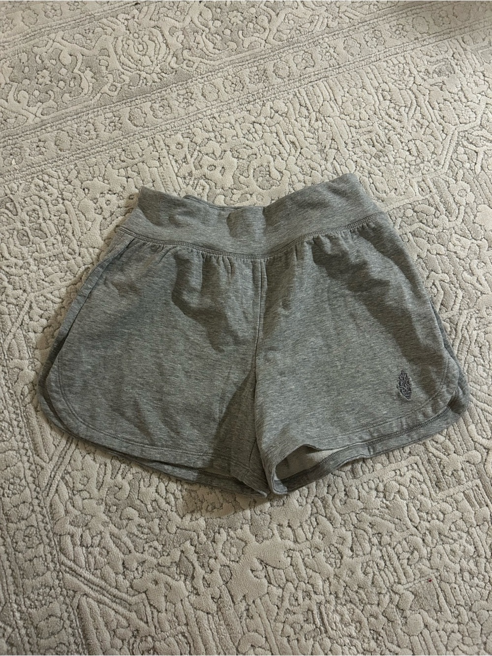 free people movement heather gray sweat shorts | athleisure